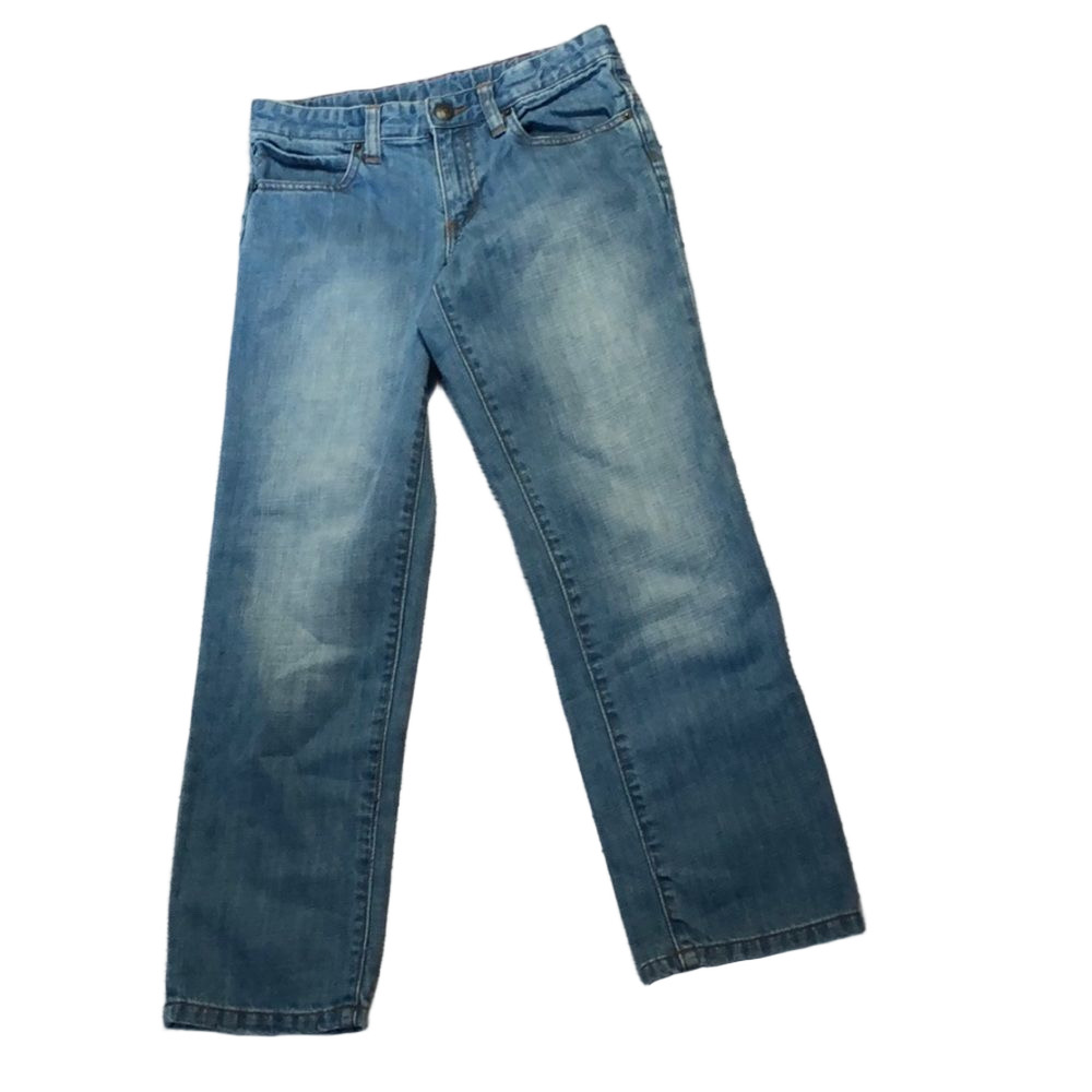 Tea Collection unisex light wash denim jeans - 12 Y